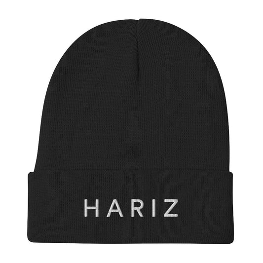 HARIZ Black Beanie